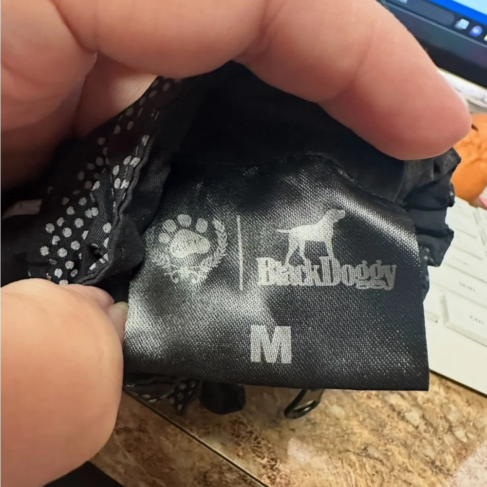 Black Doggy Camp Lightweight Jacket